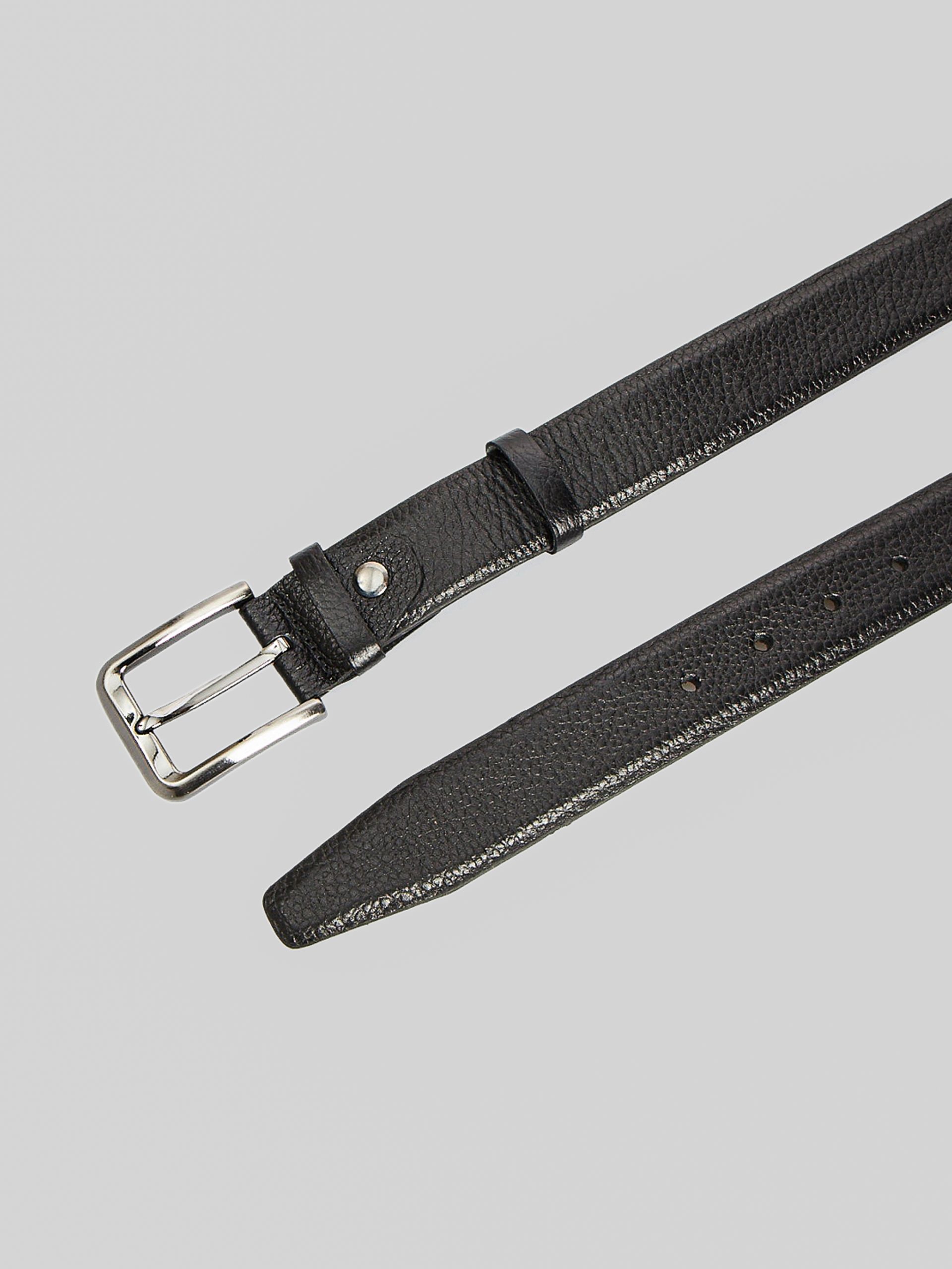 Ремінь чорний структурний