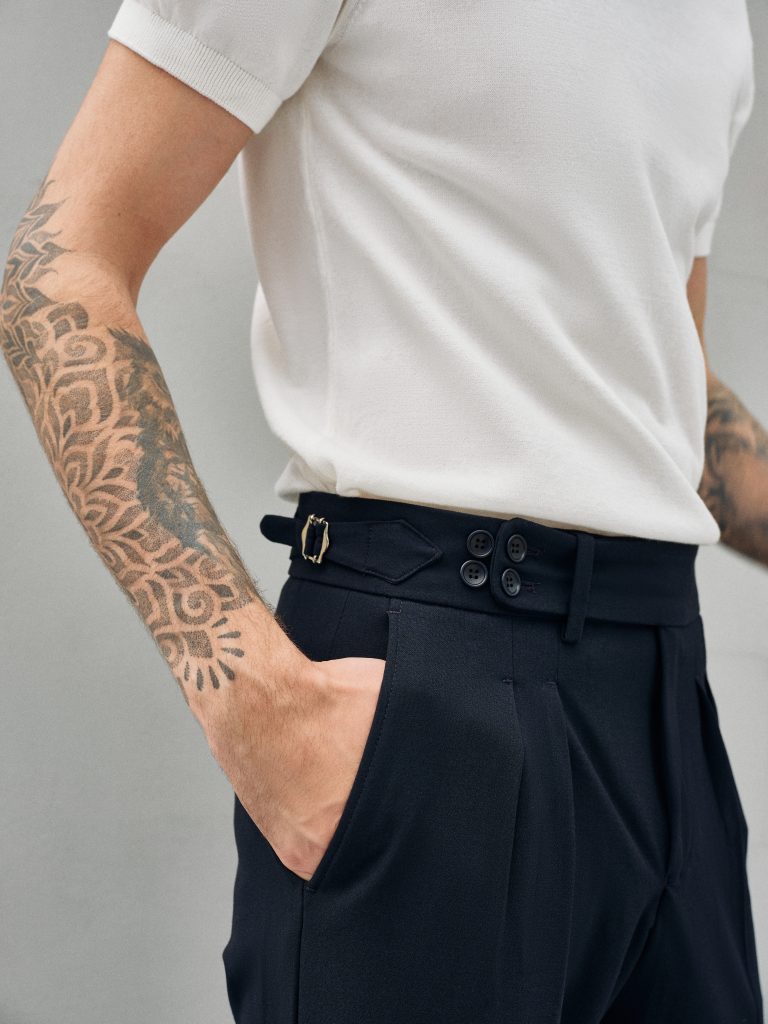 Чоловічі класичні брюки гурка